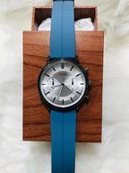 Mitina Round Dial Silicone Strap