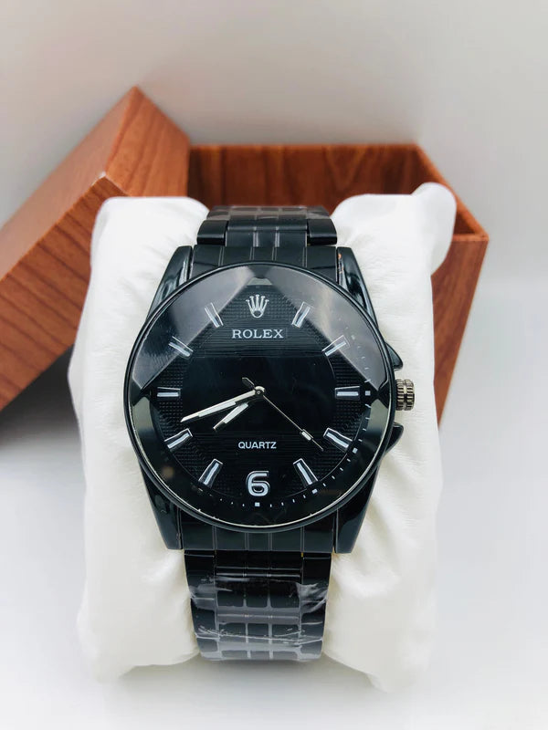 Rolex Obsidian Edge - Black Dial