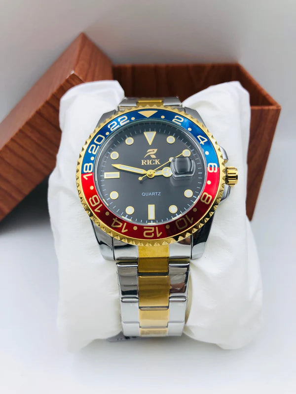 Rick Quartz Series - Two Tone - Pepsi Dial