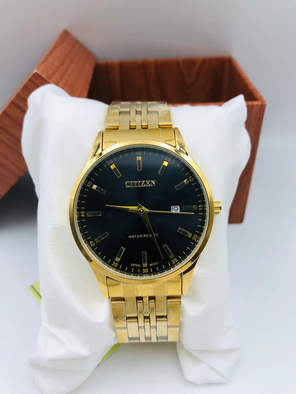 Citizen Quartz -  Golden - Black Dial
