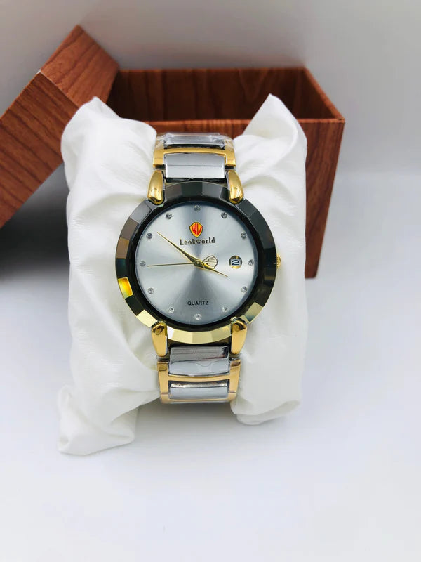 Lookworld - Two Tone - Silver Dial