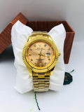 Rolex Diamond - Article #210 - Golden - Golden Dial