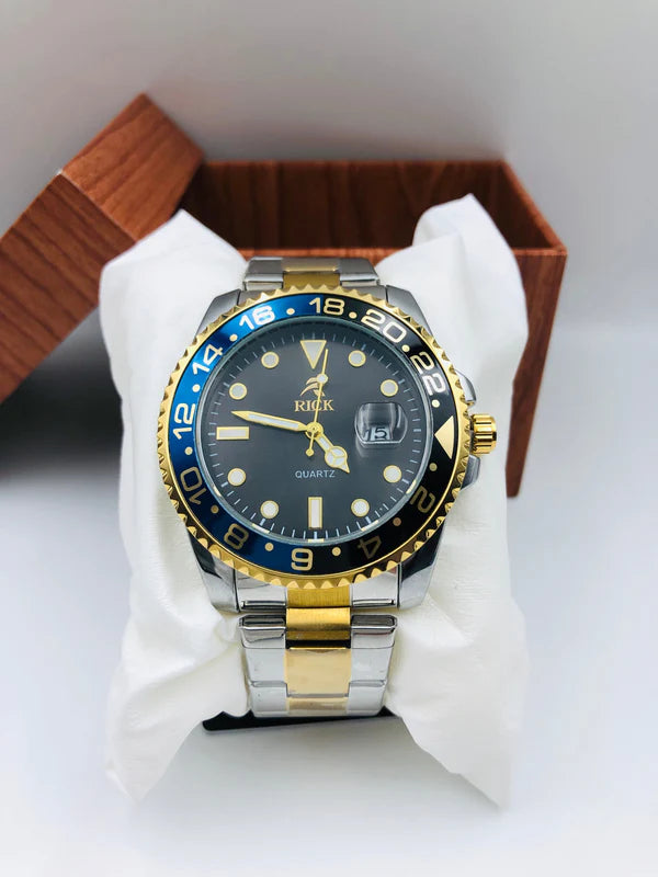 Rick  -  Two Tone - Black Dial