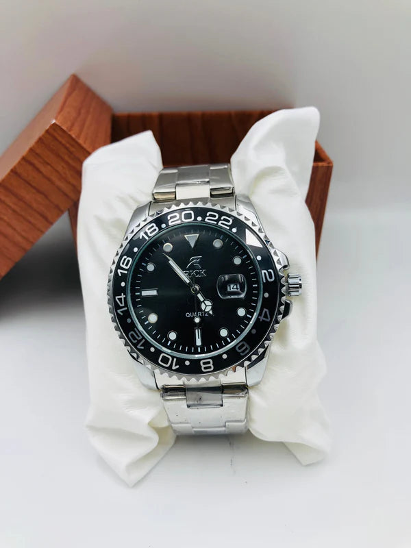 Rick New Design - Silver - Black Dial