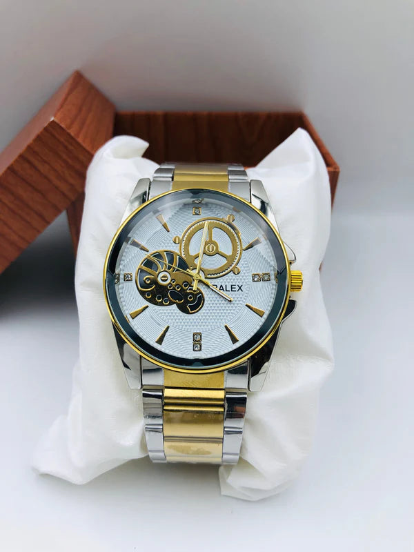Ralex Gear Edition - Two Tone - White Dial